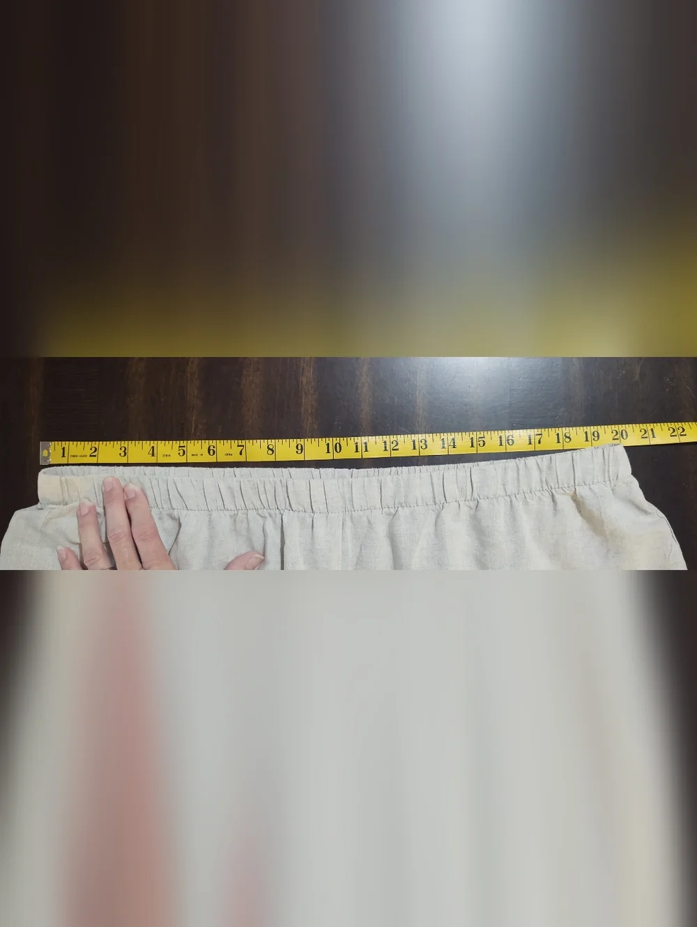 Hot Cotton 100% Linen Cropped Pants 2X - Picture 10 of 10
